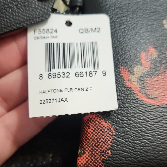 Coach Halftone Zip Wristlet Nwt - Picture 13 of 13